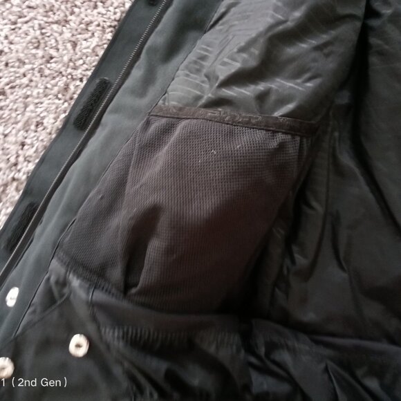 Ladies Spyder Ski Jacket Size 10 Black and White - Picture 10 of 11